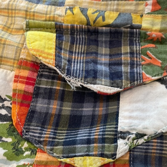 Lucy love shorts EUC patchwork. Cute 💕 (juniors large) - Picture 5 of 6